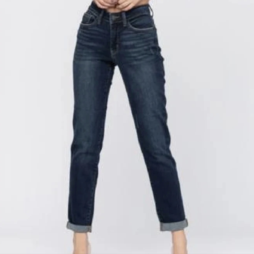 Judy Blue Slim Fit Jeans Dark Wash Stretch